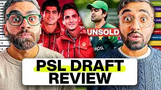 Ahmed Shehzad UNSOLD & The Shah Bros Trio | PSL 9 Draft Review | Episode #61