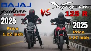 Hero Xtreme 125R vs pulsar ns 125  performance test Arun Dream 10r