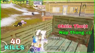 PUBG Mobile | Solo Squad - Chiến Thuật Núp Thùng Tạo Bất Ngờ Cho Team Bạn 😅 | NhâmHNTV