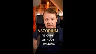 DAILY 08 | VS CODE without Telemetry? | Try VSCodium | #shorts