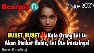 Scorpio♏ BUSET BUSET‼️Kata Orang Ini Luu Akan Disikat Habis, Ini Dia Inisialnya 2025 - Mata Zodiak