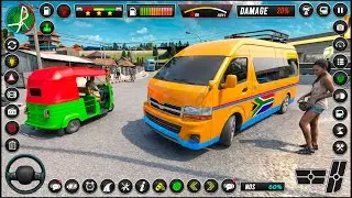 New 3D Mini Bus Driving Game 2026 | Best Tourist Van Driving Simulator Game | City Van Game