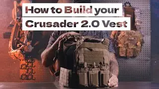 Как собрать и отрегулировать размер жилета Redemption Tactical Crusader 2.0