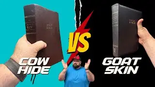 Reformation Heritage KJV Study Bible (Cowhide Vs. Goatskin)