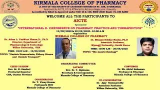 &ldquo;International E Conference on Pharmacy Practice and Therapeutics&rdquo;  @ Nirmala College of Pharmacy