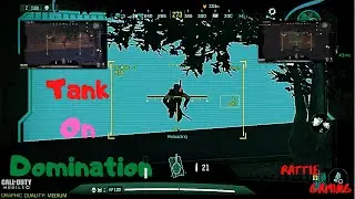 Tank On Domination | Tank Beast | Battle Royal | COD Mobile |Rattle Gaming