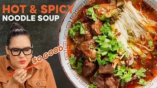 NEXT-LEVEL SPICY! Chongqing Noodles (Xiao Mian) | Marion&rsquo;s Kitchen