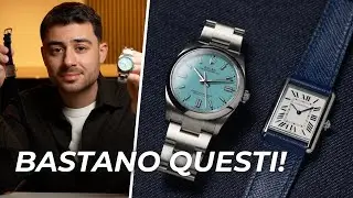 La Collezione Perfetta con 2 Orologi? Rolex Oyster Perpetual e Cartier Tank