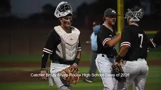 Catcher Brody Sharp Rouse High School Class of 2028