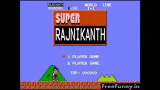 Super Mario in Rajnikant |very funny comedy video