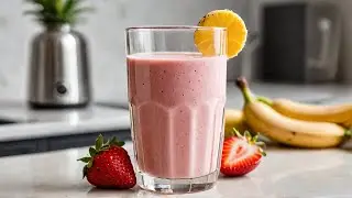 Strawberry Banana Smoothie For Weight Loss (LOST 20LBS)