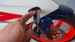 Cbr 250r rodas vermelho fluorescente. Em 2026 #cbr250r 