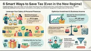 New Tax Regime Tax Saving Secrets | EPF, NPS, Capital Gains Explained