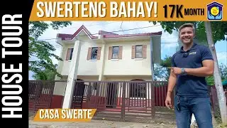 SOLAR POWERED TOWNHOUSE CASA SWERTE AFFORDABLE HOUSE AND LOT RUBYSAPHIRE LUCKY PRINCE TRECE MARTIRES