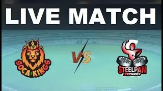🔴SCK v SPK Live SOCA KINGS v STEELPAN STRIKERS |TRINIDADT10 BLAST | SPK v SCK live |SPK VS SCK LIVE