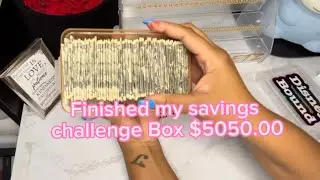 June 2023| Finishing my 100 envelope challenge box