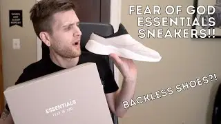 LEGIT FEAR OF GOD ESSENTIALS SNEAKERS - How to tell + unboxing these backless beauties!!