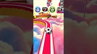 Going Balls: NEW Ball Skin vs The Illusion Stage &ndash; Who Survives? #shorts #goingballs