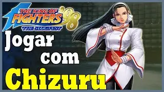 Aprenda os golpes da Chizuru Kagura no The King of Fighters 98
