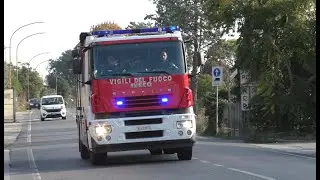 APS Iveco Stralis & AIB Isuzu D-Max VVF Senigallia in Emergenza / Italian Fire Brigade in Emergency