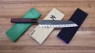 Naniwa pro 1k and kitayama 8k sharpening session