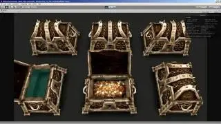 Low Poly Animated Wooden Chest Demo - Unity Asset Store