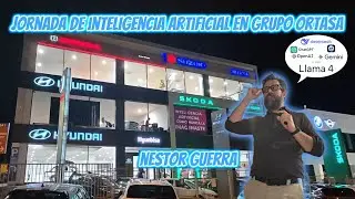 JORNADA DE INTELIGENCIA ARTIFICIAL EN GRUPO ORTASA CON NESTOR GUERRA.