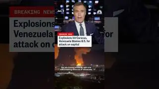 Venezuela blames U.S. for explosions in capital