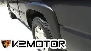 K2MOTOR INSTALLATION VIDEO: 1999 - 2006 CHEVY SILVERADO FENDER FLARE