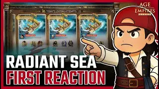 NEW RADIANT SEA GAMEPLAY Full Walkthrough Tips & First Impressions | Age of Empires Mobile