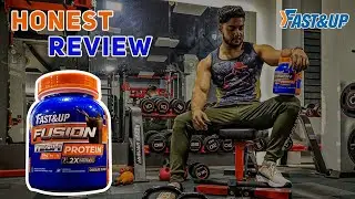FAST & UP Fusion Tech Protein Review | Best Protein Powder | @FastandupIn
