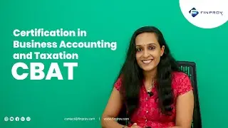 Certification in Business Accounting and Taxation | Finprov Learning