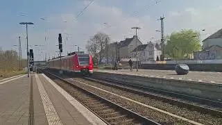 Durchfahrt Baureihe 425 Richtung Krefeld Oppum
