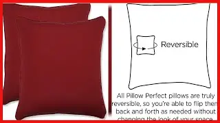 Great product -  Pillow Perfect Outdoor/Indoor Pompeii Throw Pillows, 18.5
