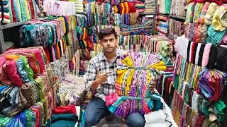 Wholesale cut piece sarees in madina 