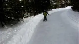 1 Lap of the Skating Loop at McGregor Point