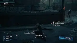 one hour of FINAL FANTASY VII REMAKE