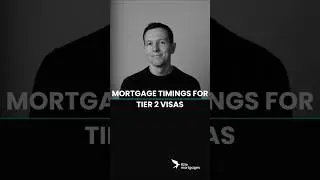 How long is the mortgage process for Tier 2 visa holders?