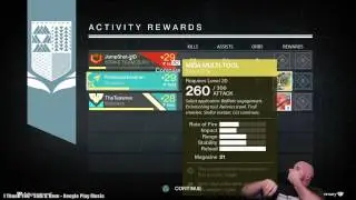 Destiny Exotic Scout Rifle MIDA MULTI-TOOL Drop After Nightfall!