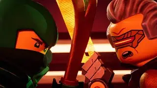 Ninjago Dragons Rising - Train Confrontation - Soundtrack Edit