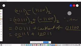 Number System Complements Binary subtraction