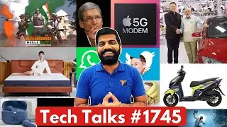 Tech Talks #1745 - BGMI Lite, OnePlus NORD 3, Apple 5G MODEM, Tesla in India, Oppo Reno 8, Buds 2