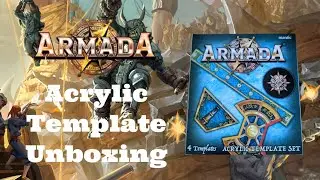 Kings of War Armada Acrylic Template Unboxing Mantic Games