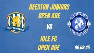 Beeston Juniors FC Open Age vs Idle FC Saturday 6th September 2025