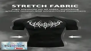 Manfinity Sport Corelite Men's Gothic Print Raglan Sleeve Short Sleeve Casual Fitness