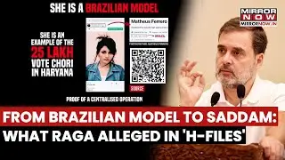 Rahul Gandhi's H Files: From Brazilian Model To Saddam Hussain, What Did Congress Leader Alleged?