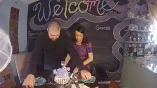 Gender reveal cake. Nothing bundt cakes Mt. Pleasant, SC 03/17/2017