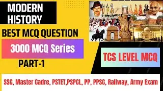 Modern History of India MCQ Part-||3000 History MQ Series||Indian History||History by Raman Sir