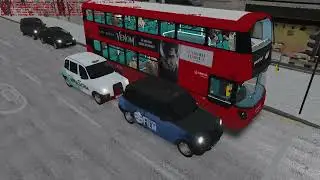 OMSI 2: Route 468 - Tulse Hill Station to Elephant & Castle, Map - Add-On London