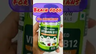 Brain food for vegetarians #mustbuy #vegetarian #vitaminb12 #trending #product #explore #knowledge